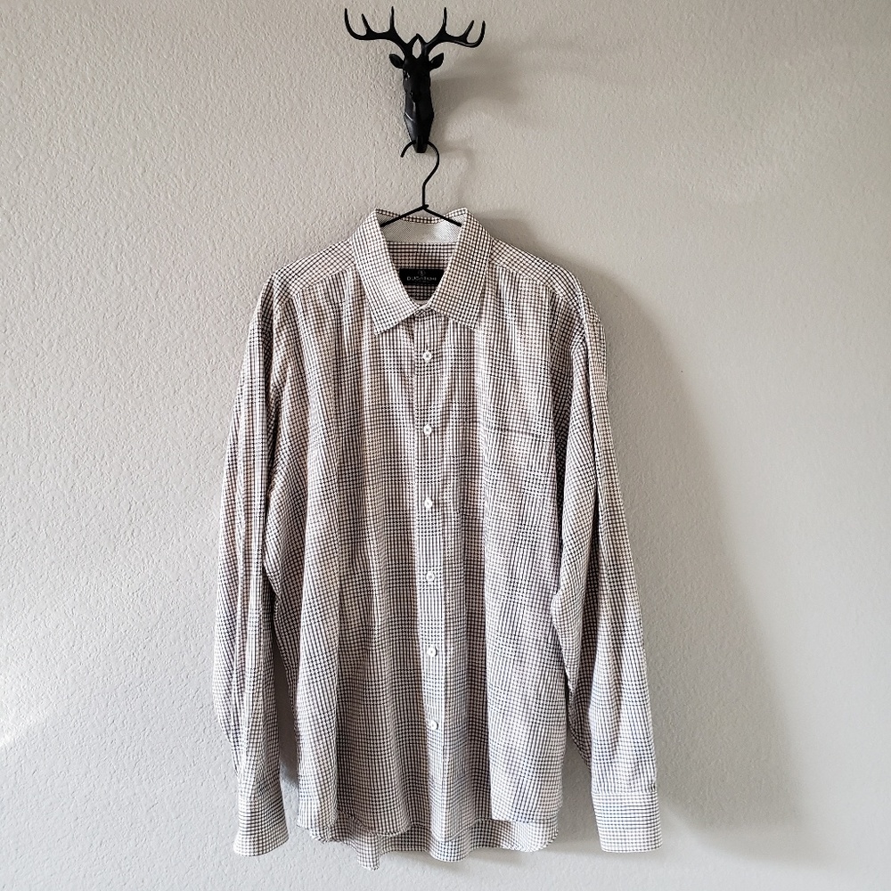 Bugatchi Uomo French Cuff Dress Shirt